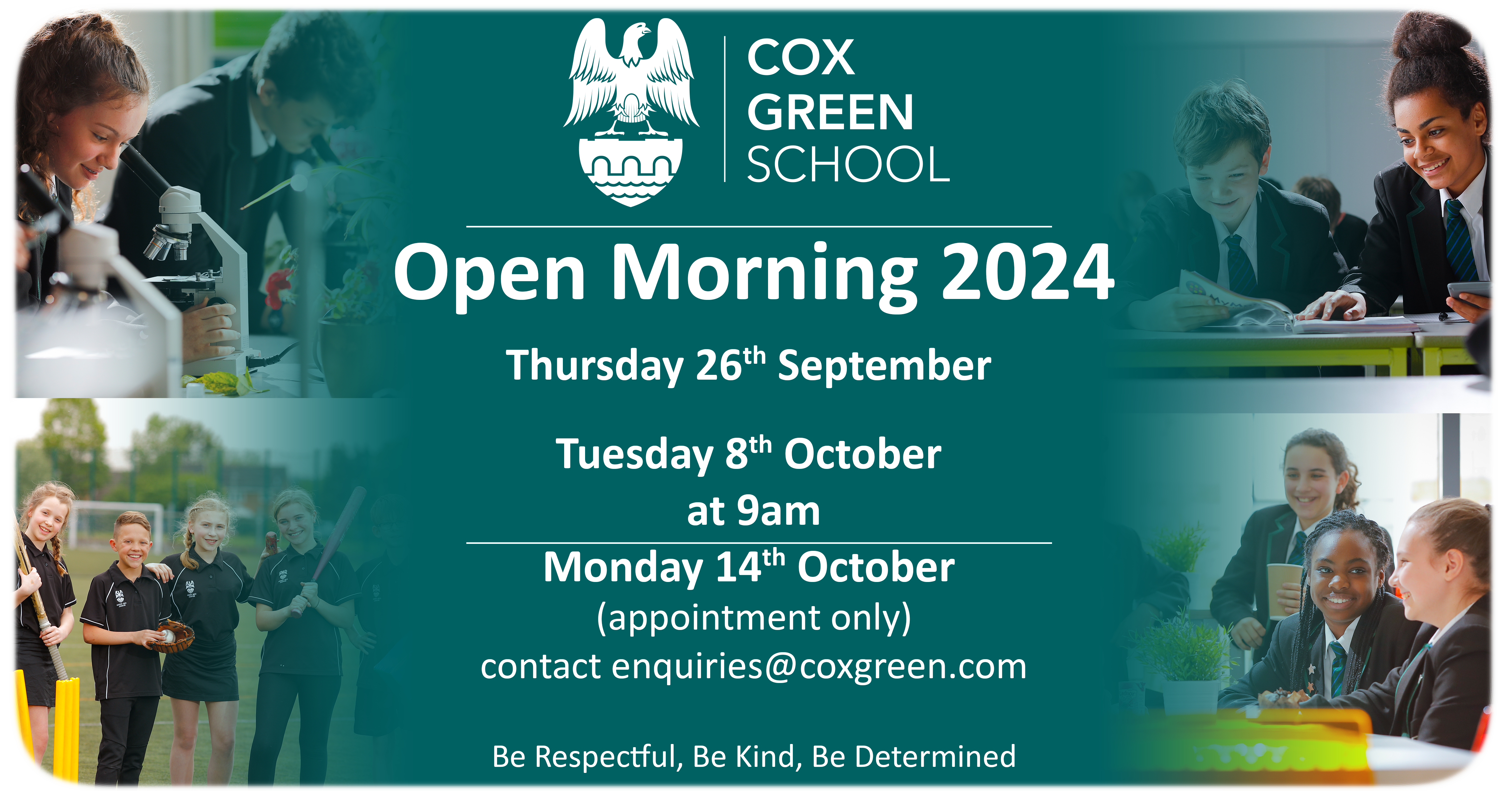 Open mornings 2024 rounded